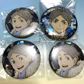 하이큐 캔뱃지 홀로그램 캔뱃지 스가와라 코시 묶음 판매