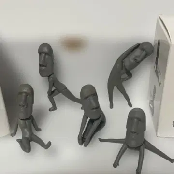 모아이 마스코트 피규어