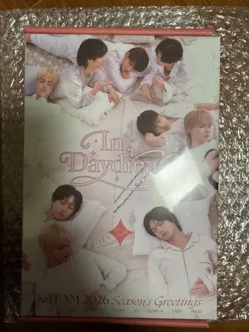 2026 시즌그리팅 &TEAM 미개봉 새상품