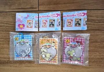 산리오 바스락 프레이크 씰풍 참 가챠 3종