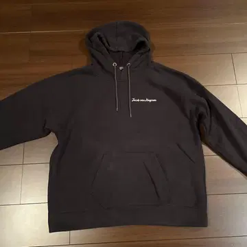 Unrelaxing Design 블랙 후드티 아트 프린트