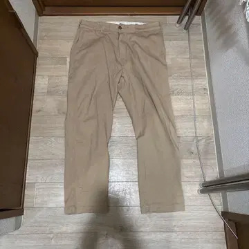 RODEO CROWNS Comfy Wear 베이지 치노 팬츠