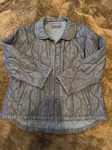 TIGRE BROCANTE 데님지 퀼팅 자켓