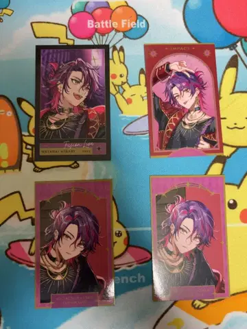 와타라이 히바리 IMPACT 랜덤 사진풍 카드 폴라로이드 태양조 니지산지