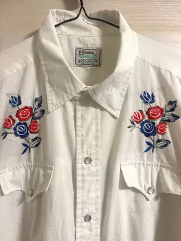 새상품급 H BAR C VINTAGE 웨스턴 셔츠 레이온