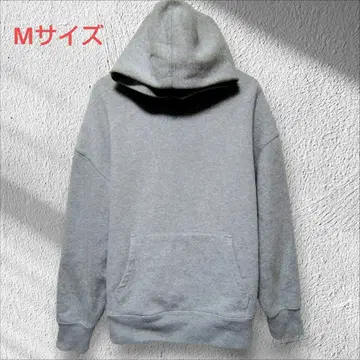 GAP 그레이 후드 부착 후드티 오버 사이즈 속기모 남녀 공용