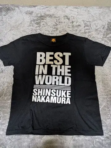나카무라 신스케 BEST IN THE WORLD 티셔츠 신일본 프로레슬링