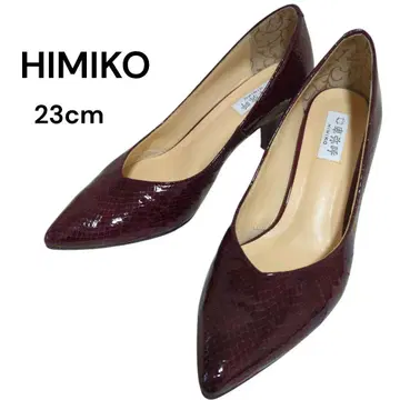 HIMIKO 히미코 스틸레토 펌프스 23cm 보르도