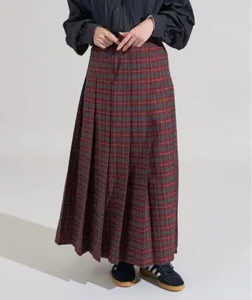 FREAK'S STORE / 체크 플리츠 스커트