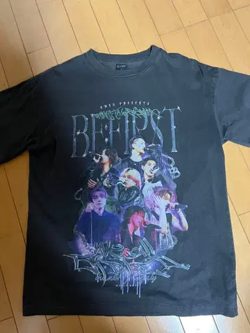 BE:FIRST 그래픽 프린트 T셔츠