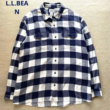 [ 레어 ] L.L.BEAN 플란넬 셔츠 체크 00s