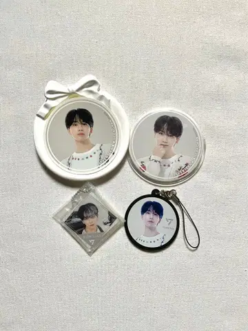 SEVENTEEN 정한 캔뱃지 스티커 스트랩 아크릴 참