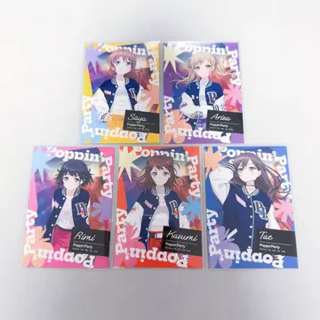 Poppin'Party Drive Your Heart 컴플리트 세트 5