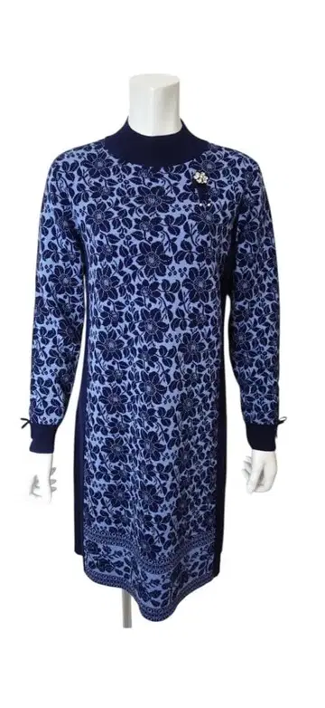 2025AW 슈퍼뷰티 자카드 하이넥 니트 원피스 44