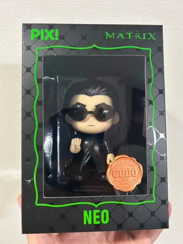 Thrill joy pix! MATRIX NEO 피규어 한정판