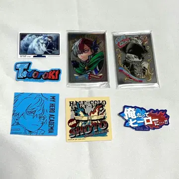 히로아카 펍 미러풍 아크릴 스티커 컬렉션 토도로키 쇼토