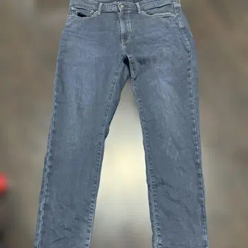 유니클로 XL 다크 블루 데님 팬츠