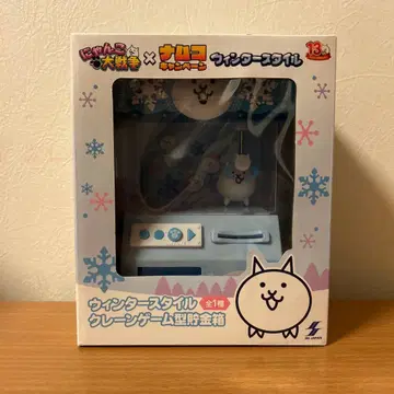 [남코 한정판] 냥코 대전쟁 윈터 스타일 뽑기 게임형 저금통