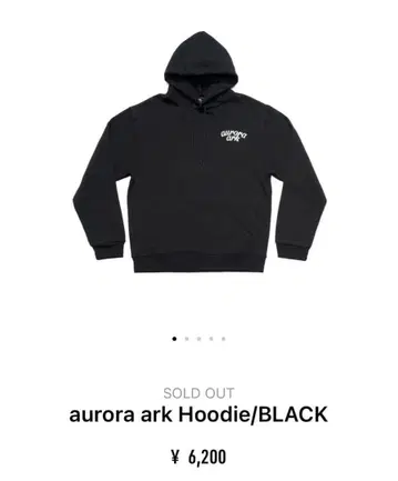 BUMP OF CHICKEN aurora ark 후드티 블랙 S