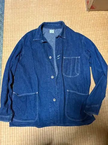 orSlow 오어슬로우 40'S 대전 데님 루즈핏 커버올