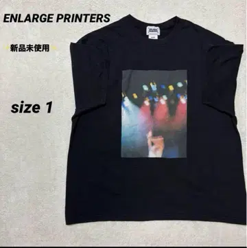 [ 미사용 새상품 ] ENLARGE PRINTERS T셔츠 1 그레이