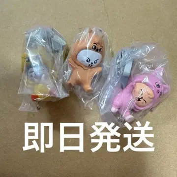 SKZOO 꼬옥꼬옥 연결해봐요 마스코트 울프 찬 리빗 퍼핌