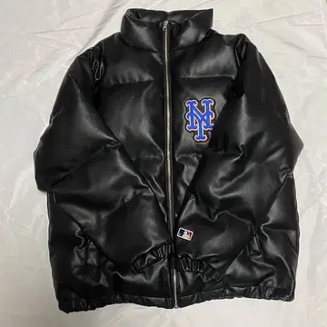 뉴욕 메츠 퍼퍼 자켓 블랙