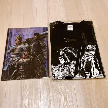 진삼국무쌍 ORIGINS 패미통 DX 팩 T셔츠 L 사이즈 클리어 파일