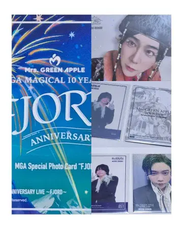 Mrs.GREEN APPLE 레어 포토 카드 오오모리 모토키