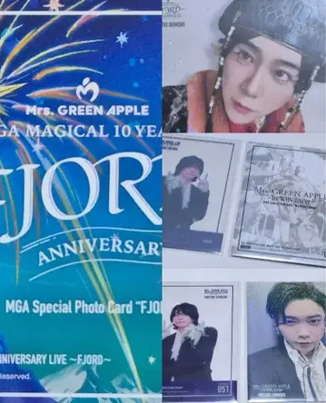 Mrs.GREEN APPLE 레어 포토 카드 오오모리 모토키