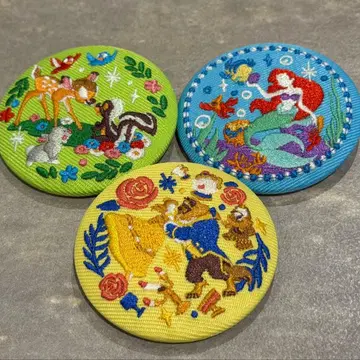 디즈니 자수 캔뱃지 2