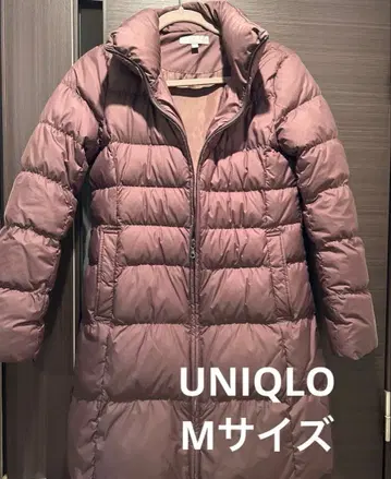 UNIQLO 브라운 다운 코트 M