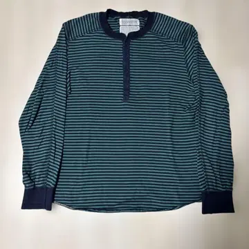 구제 의류 보더 90s00s 롱티 그린 레이어드