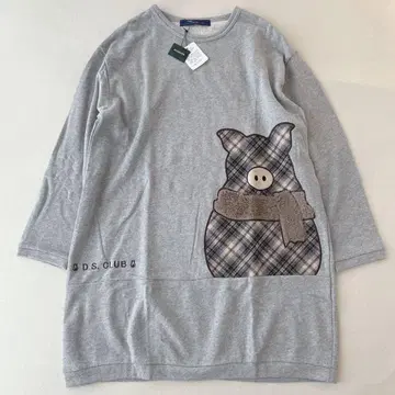 택 포함 새상품 드럭 스토어즈 DSCLUB 빅 사이즈 튜닉 원피스