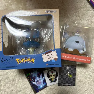 포켓몬 굿즈 묶음 판매 룩업 물기대 루카리오 보치