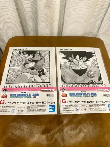 드래곤볼 클리어 파일 세트 19권 20권