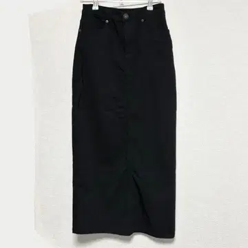 스트레치 타이트 스커트 블랙