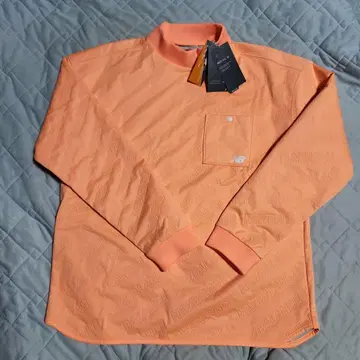 NEW BALANCE 긴팔 풀오버 오렌지 사이즈 5