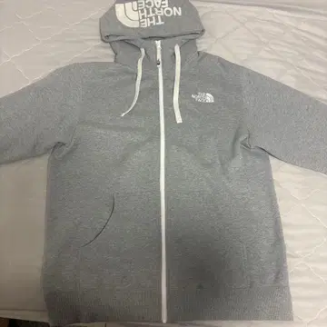 THE NORTH FACE 그레이 풀 집업 후드티