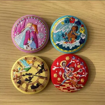 디즈니 자수 캔뱃지