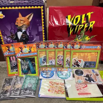 주토피아2 닉 주디 파우버트 니블스 Happy 복권 세트