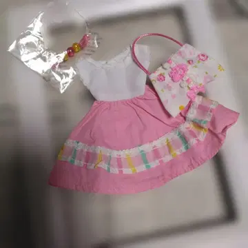 리카짱 레트로 원피스 세트