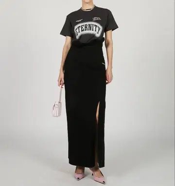 플랜크 프로젝트 스컬프티드 맥시 스커트 사이즈 36