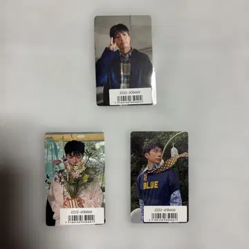 2PM / 2pm 우영 팬클럽반 특전 카드 3장