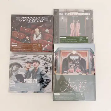 King & Prince STARRING 4형태 DVD 특전 없음
