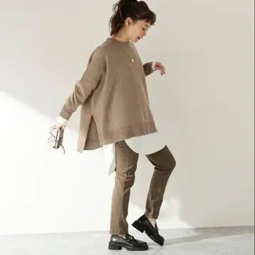 저널 스탠다드 와이드 니트 풀오버 오버 사이즈 니트