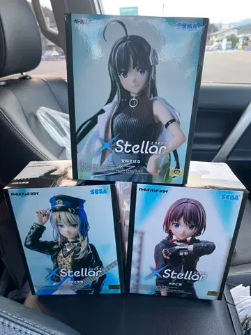 걸즈 밴드 클라이 피규어 3체 세트