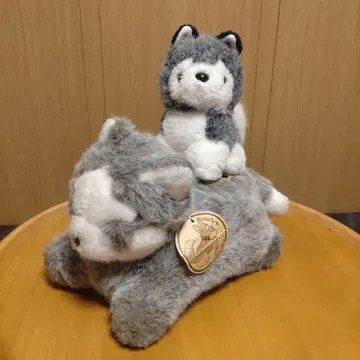 시베리안 허스키 봉제 인형