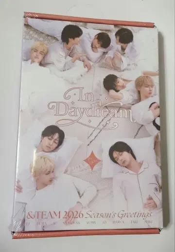 &TEAM 2026 시즌 그리팅 시그 달력