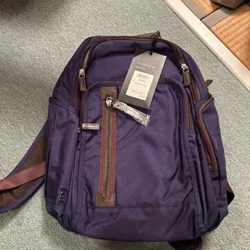 네이비 나일론 백팩